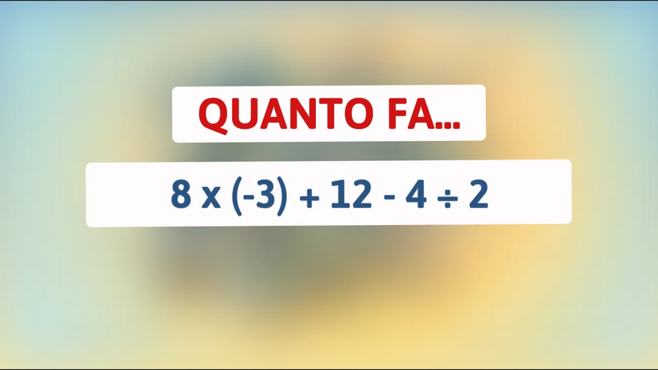 \"Svelato il segreto matematico che solo le menti più brillanti riescono a decifrare: accetti la sfida?\""